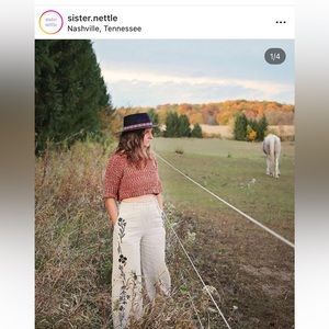 Sister Nettle 🌷 Wild Folk Linen Pants